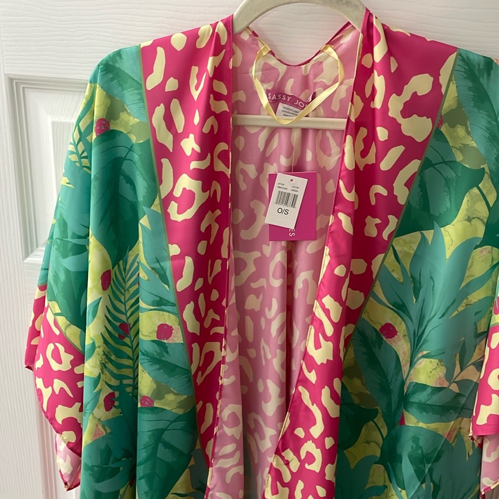 “Sassy Jones” resort wear beach coverup/wrap